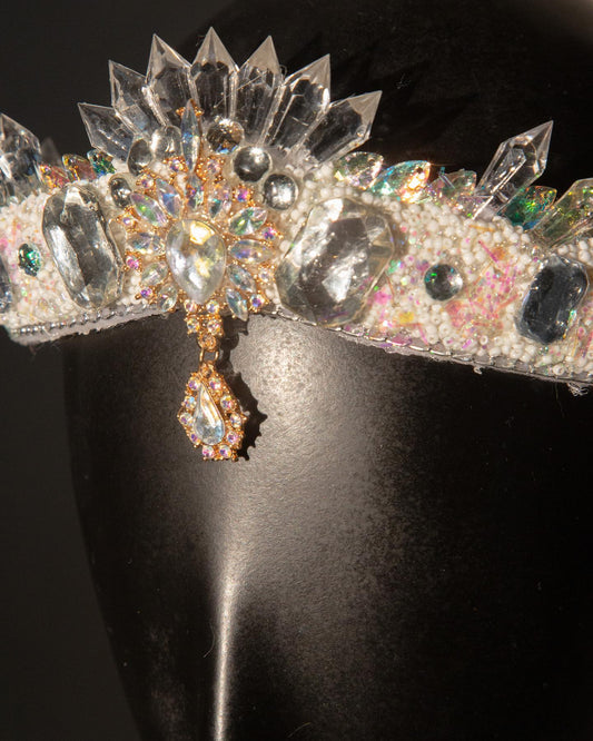 Corona Cristal Plata