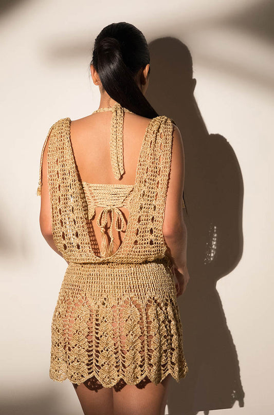 Salida de baño pareo costera