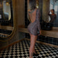 Vestido Animal Print Corto